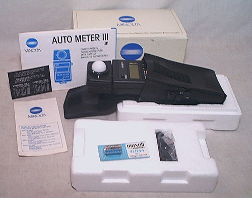 Minolta auto meter iii - minolta,